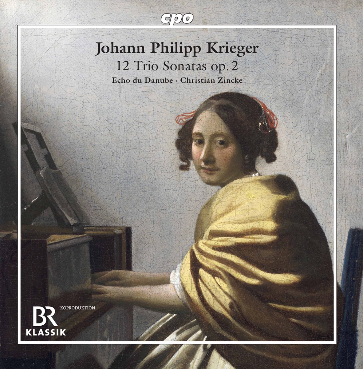 Krieger: 12 Trio Sonatas, Op. 2 by Echo du Danube Ensemble & Christian Zincke album cover