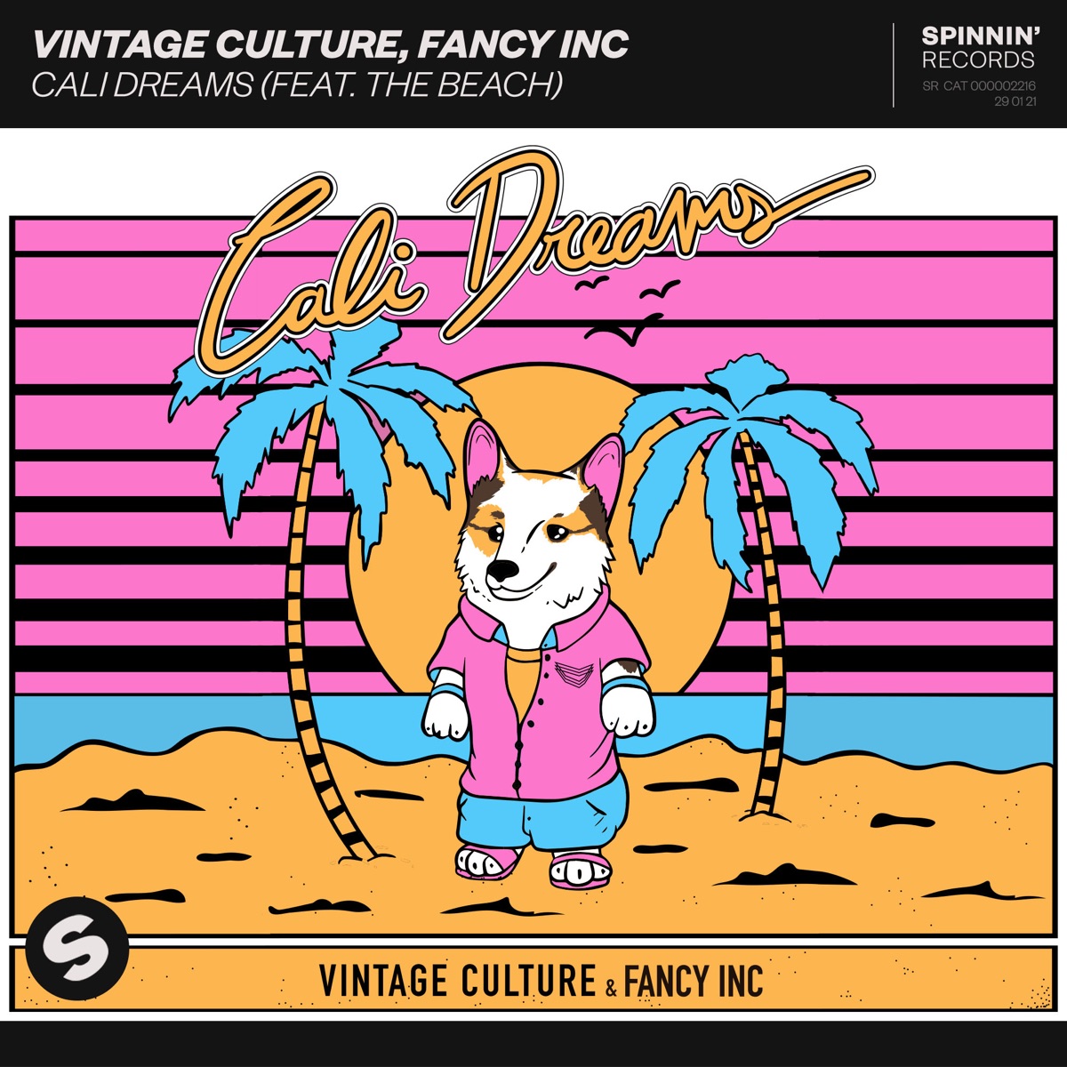 Cali Dreams (feat. The Beach) - Single by Vintage Culture & Fancy Inc album cover