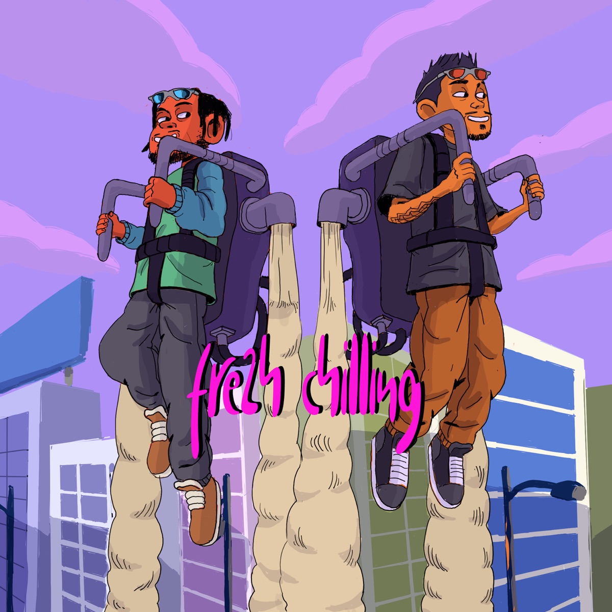 Fre2H Chilling - Single by meroerro & Mgo album cover