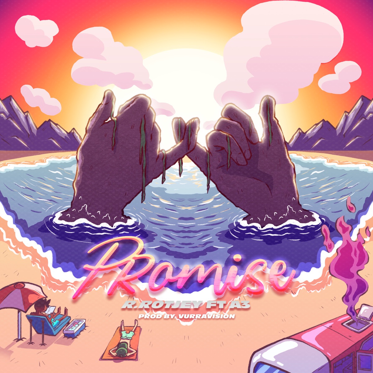 Promise (feat. A3) - Single by R.Rotjey album cover