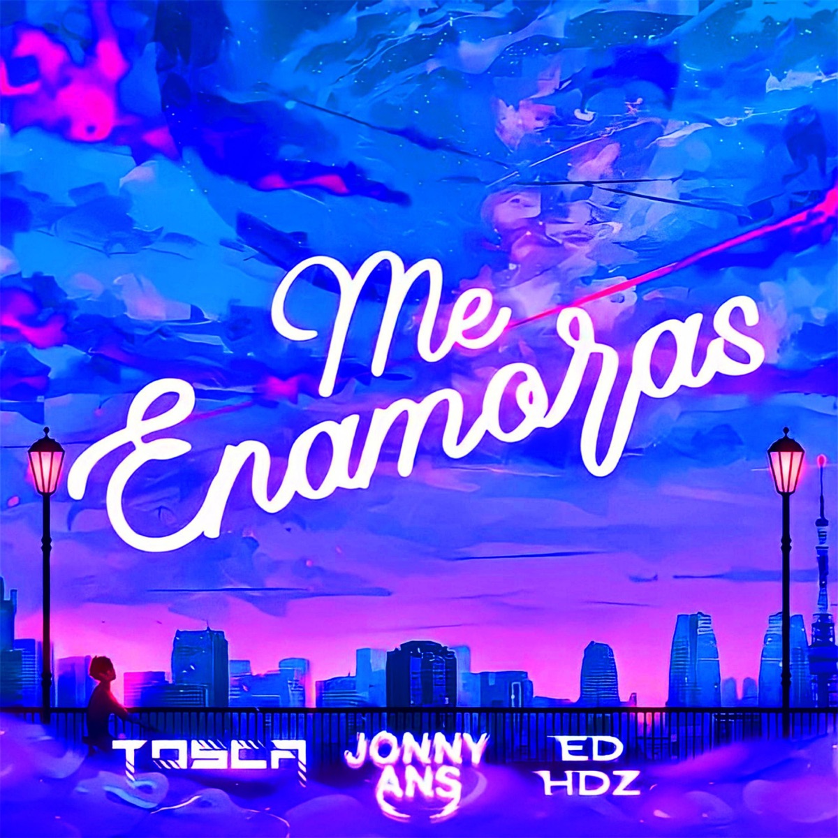 Me Enamoras - Single by Jonny Ans, TOSCA & Ed Hdz album cover