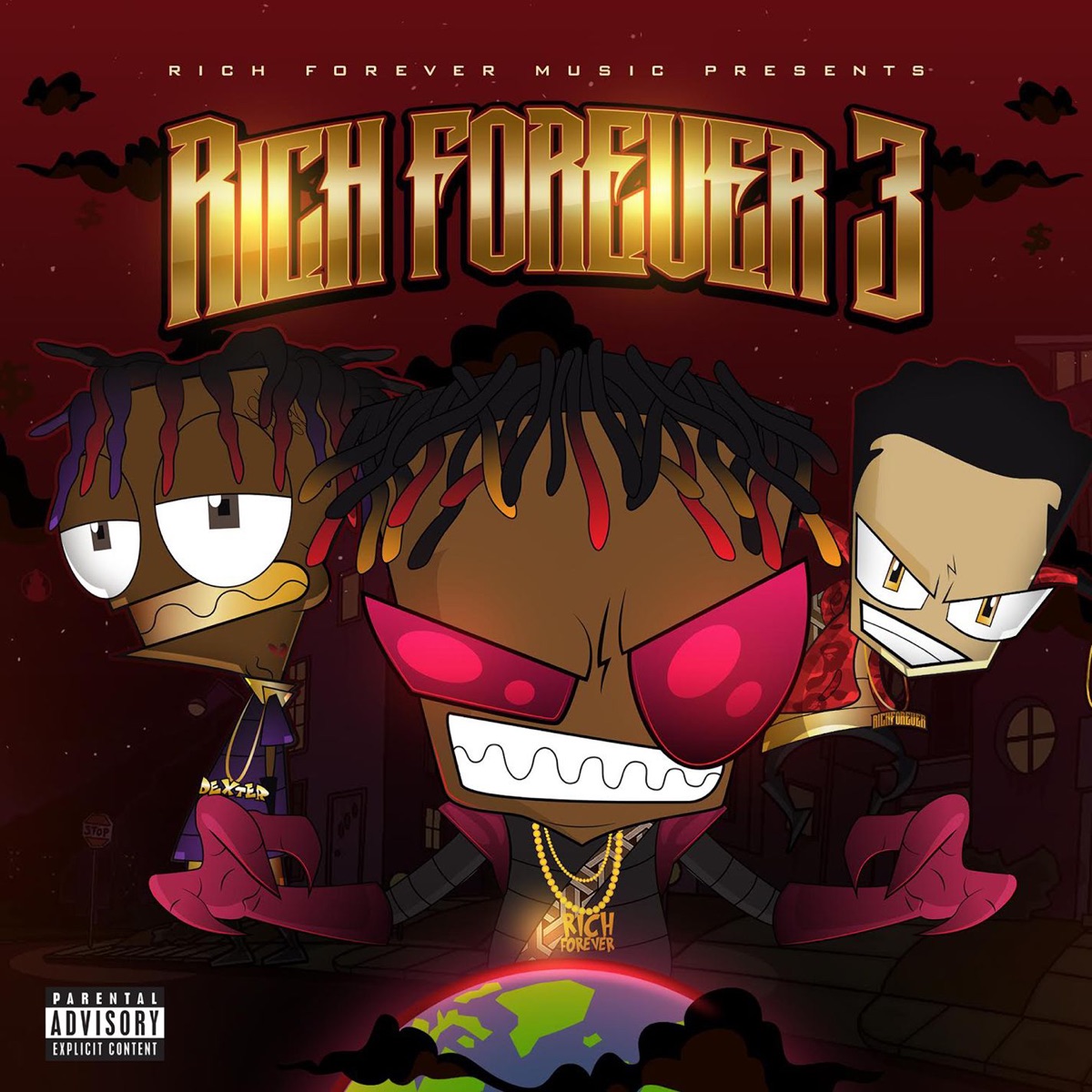 Rich Forever 3 by Rich The Kid, Famous Dex & Jay Critch album cover
