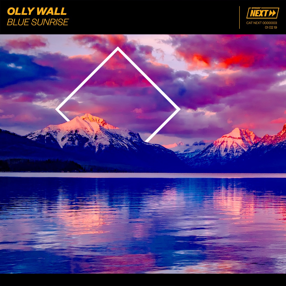 Blue Sunrise - Single by Olly Wall album cover