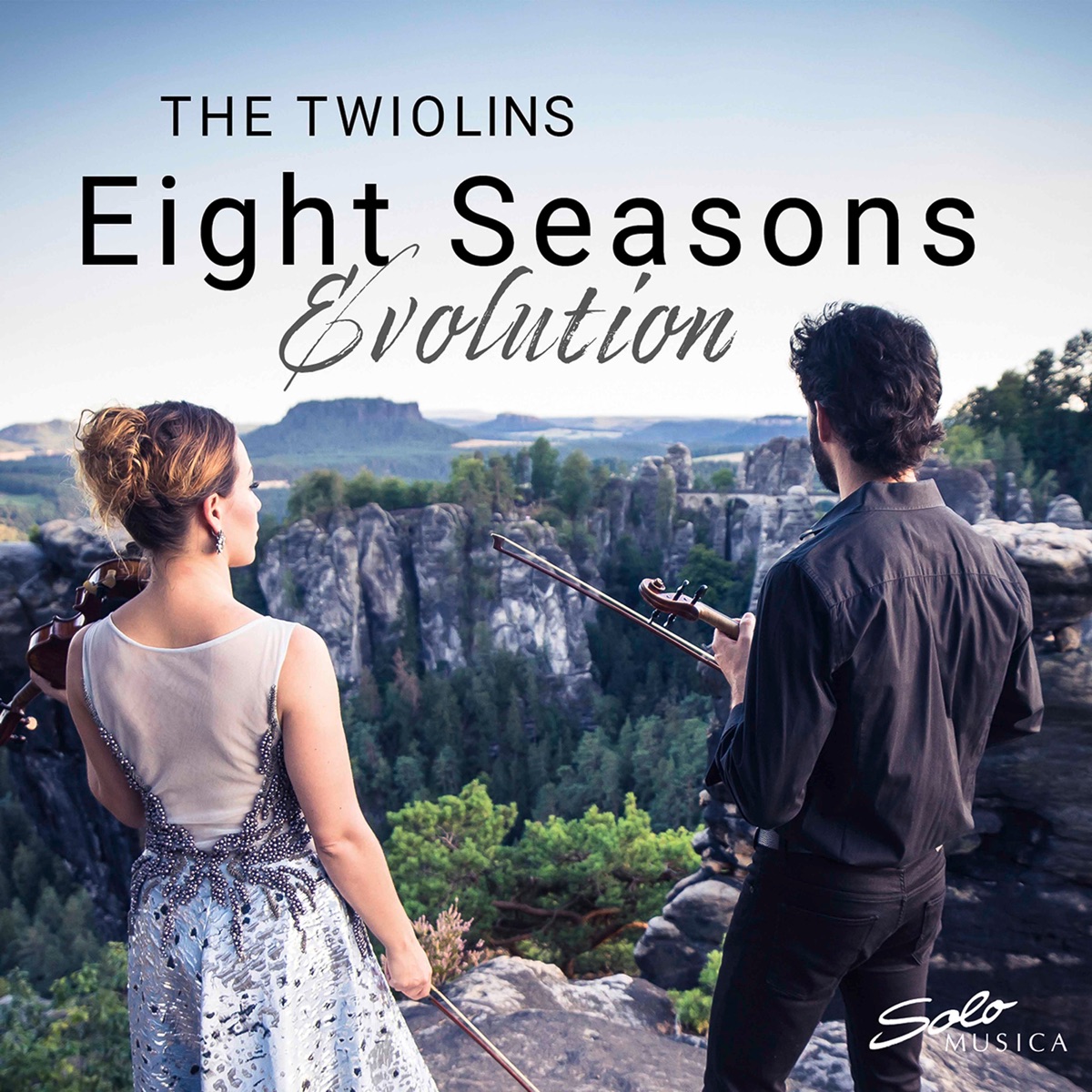 Eight Seasons Evolution by The Twiolins album cover