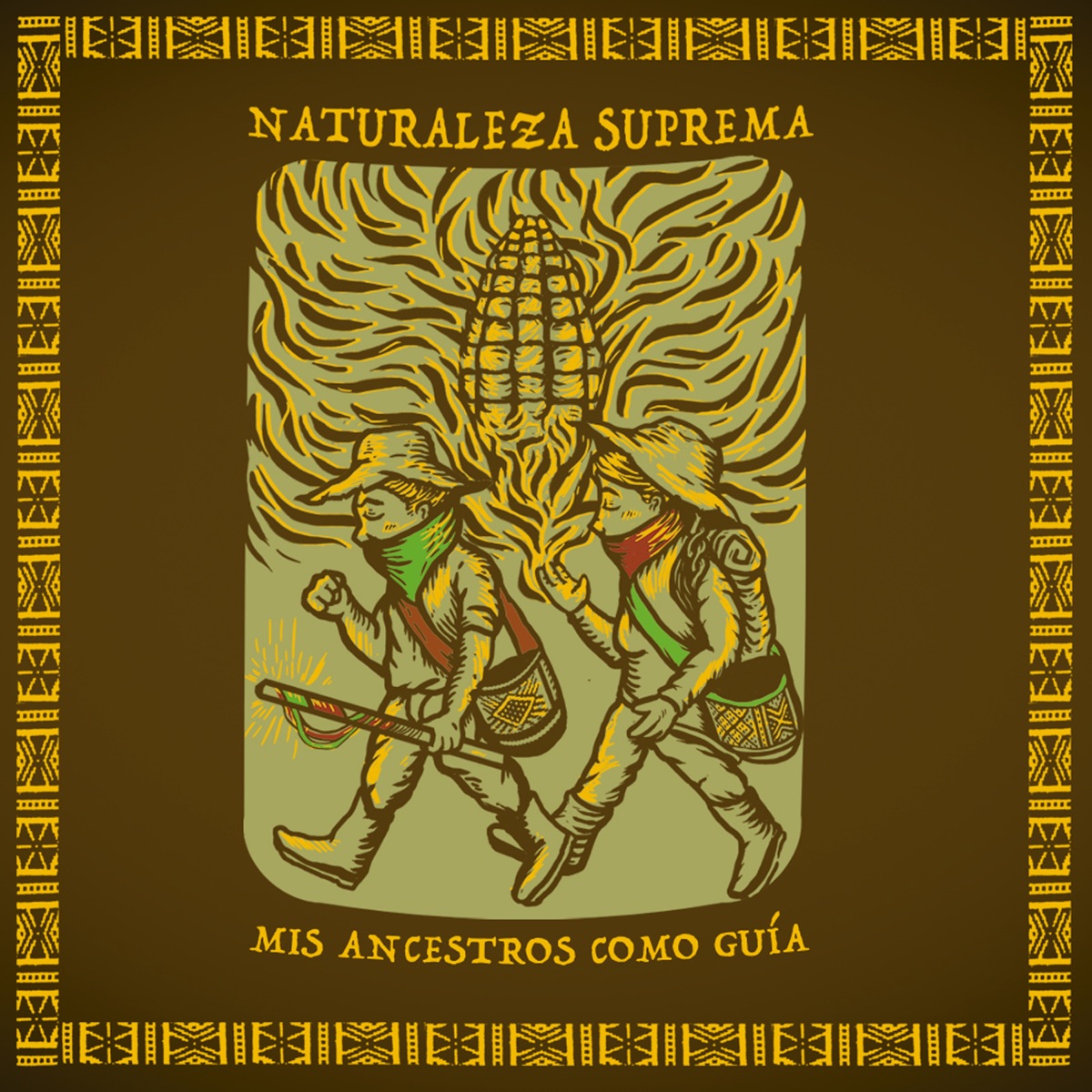 Mis Ancestros Como Guía (feat. Dj Z-Kruel) - Single by Naturaleza Suprema album cover