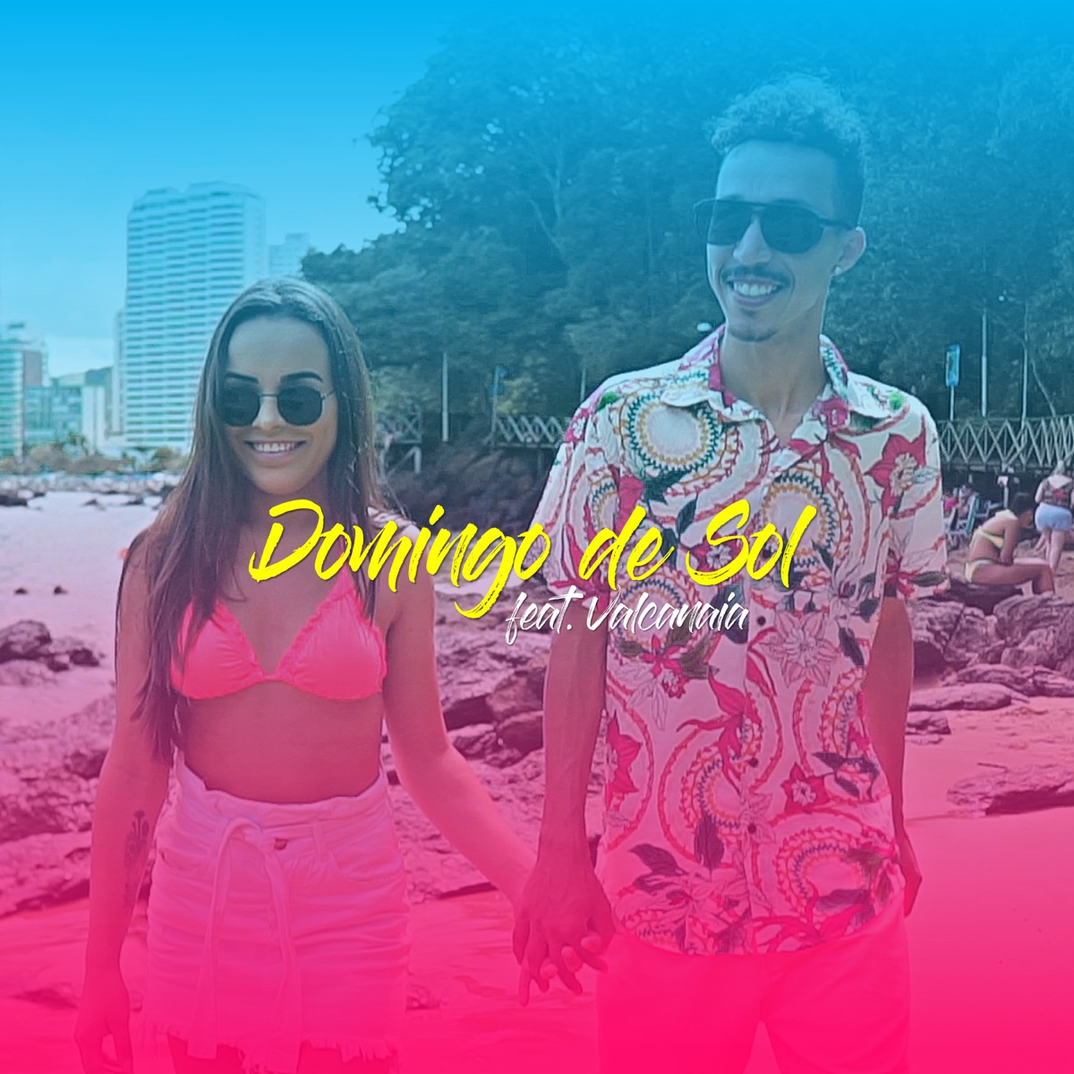 Domingo de Sol (feat. Valcanaia) - Single by Bruno César album cover