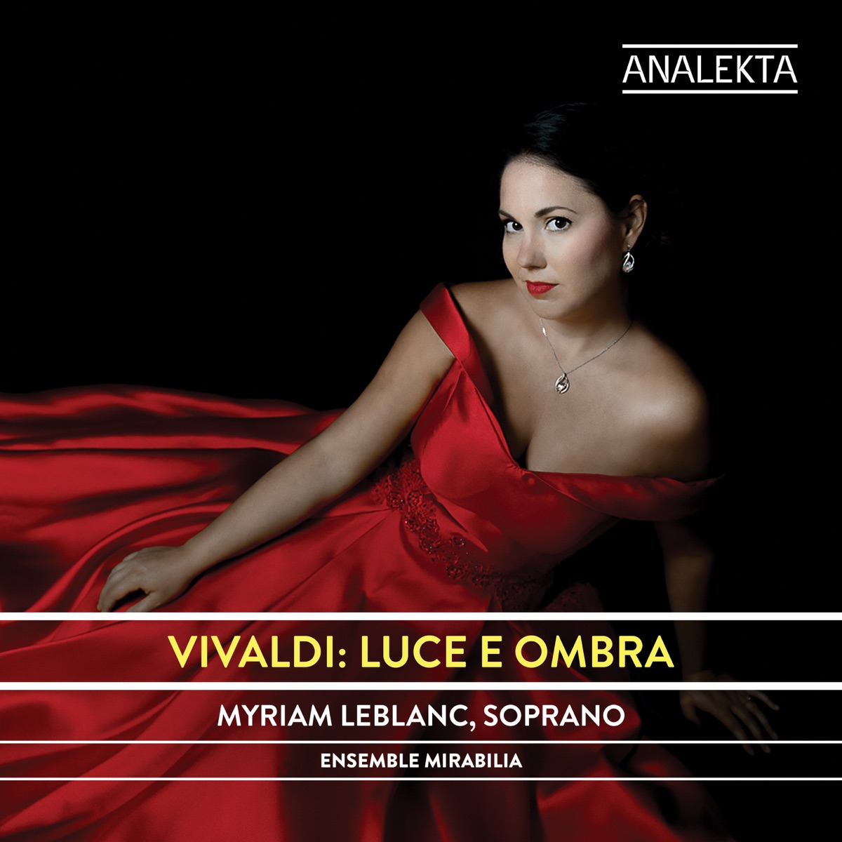 Vivaldi: Luce e Ombra by Myriam Leblanc & Ensemble Mirabilia album cover