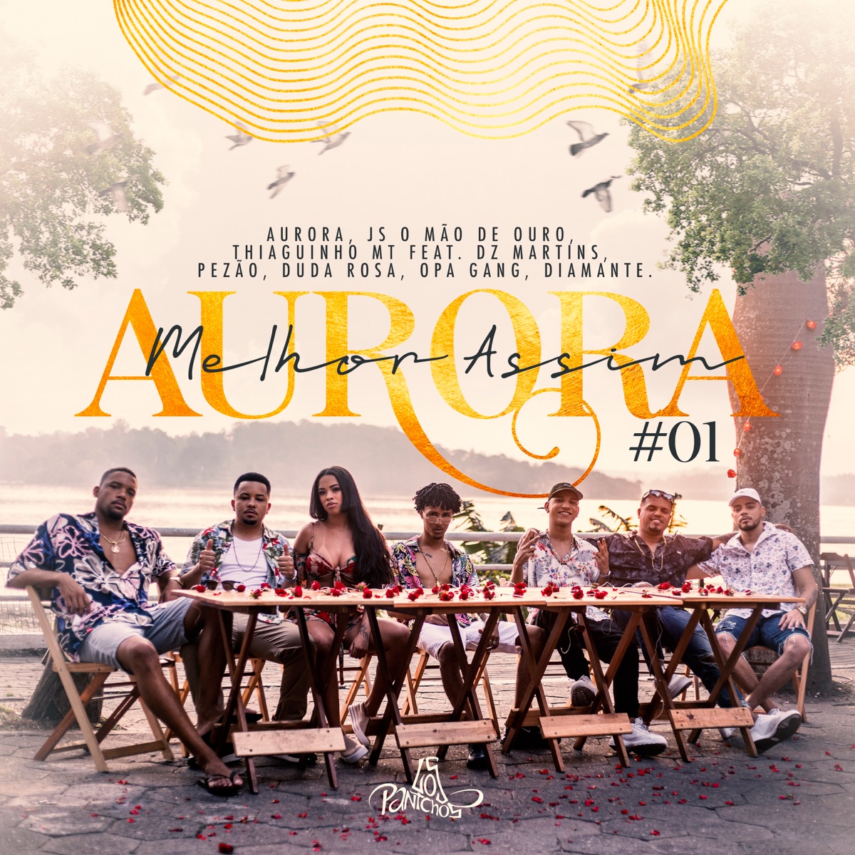 Melhor Assim (feat. DZ Martins, Pezão, Duda Rosa, OPA Gang & Diamante) - Single by AuRORA, JS o Mão de Ouro & Thiaguinho MT album cover