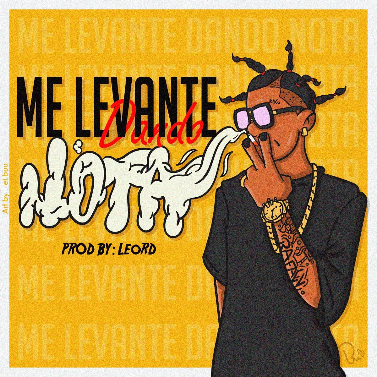 Me Levante Dando Nota - Single by Haraca Kiko album cover