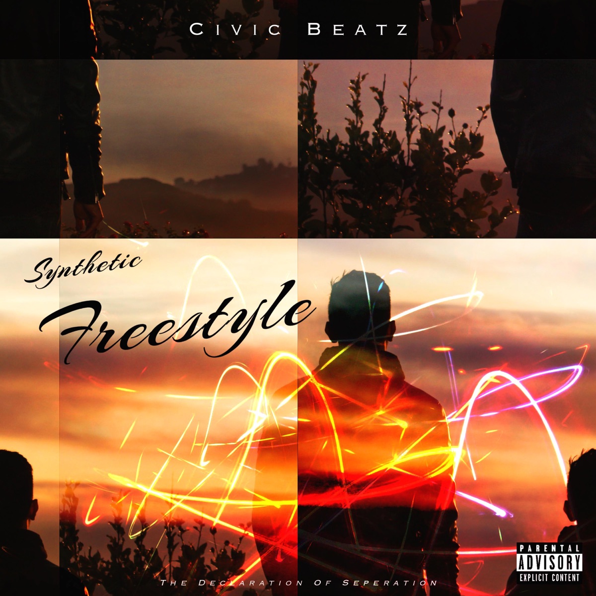 Synthetic Freestyle - Single by Civic Beatz album cover