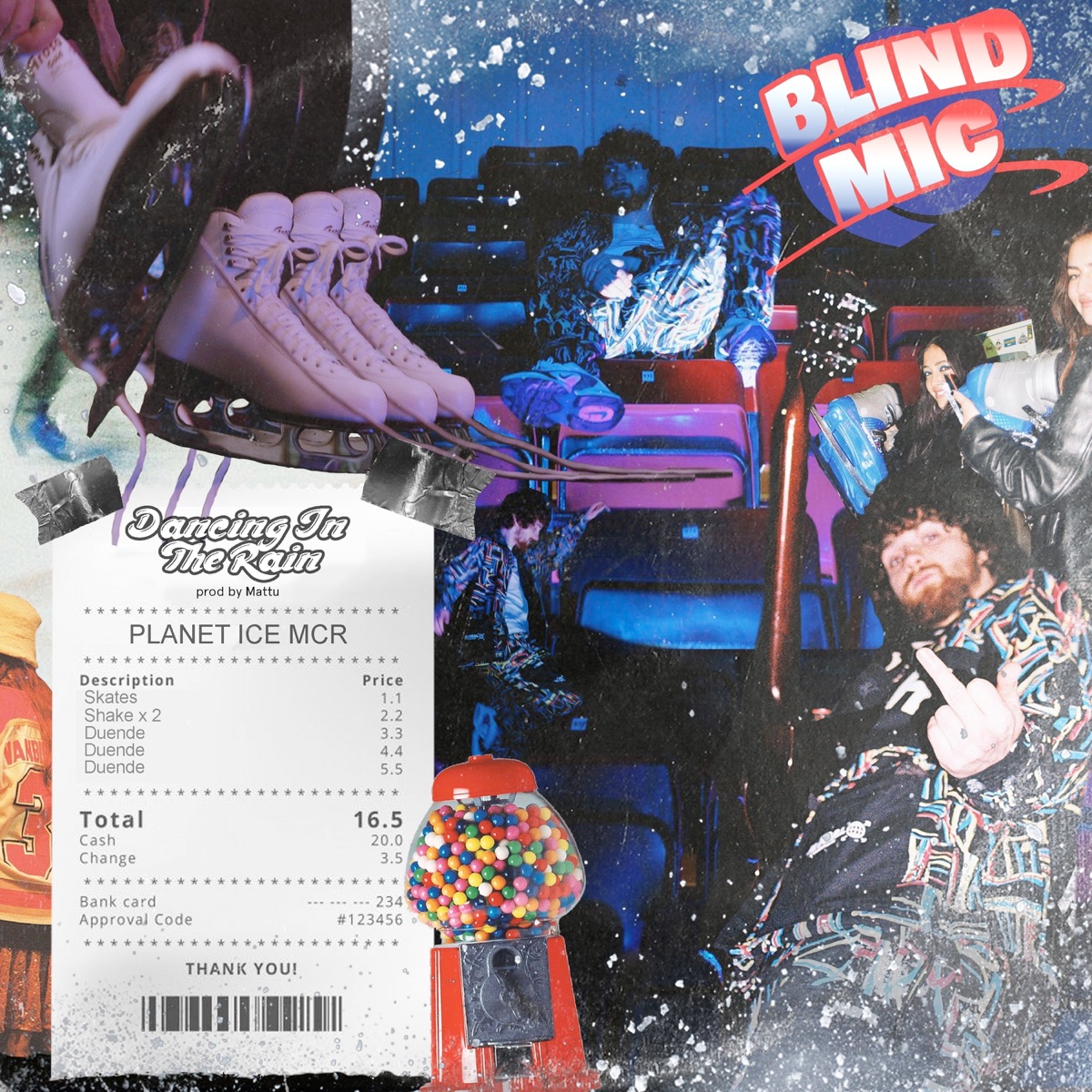 Dancing in the Rain - Single by Blind MIC album cover