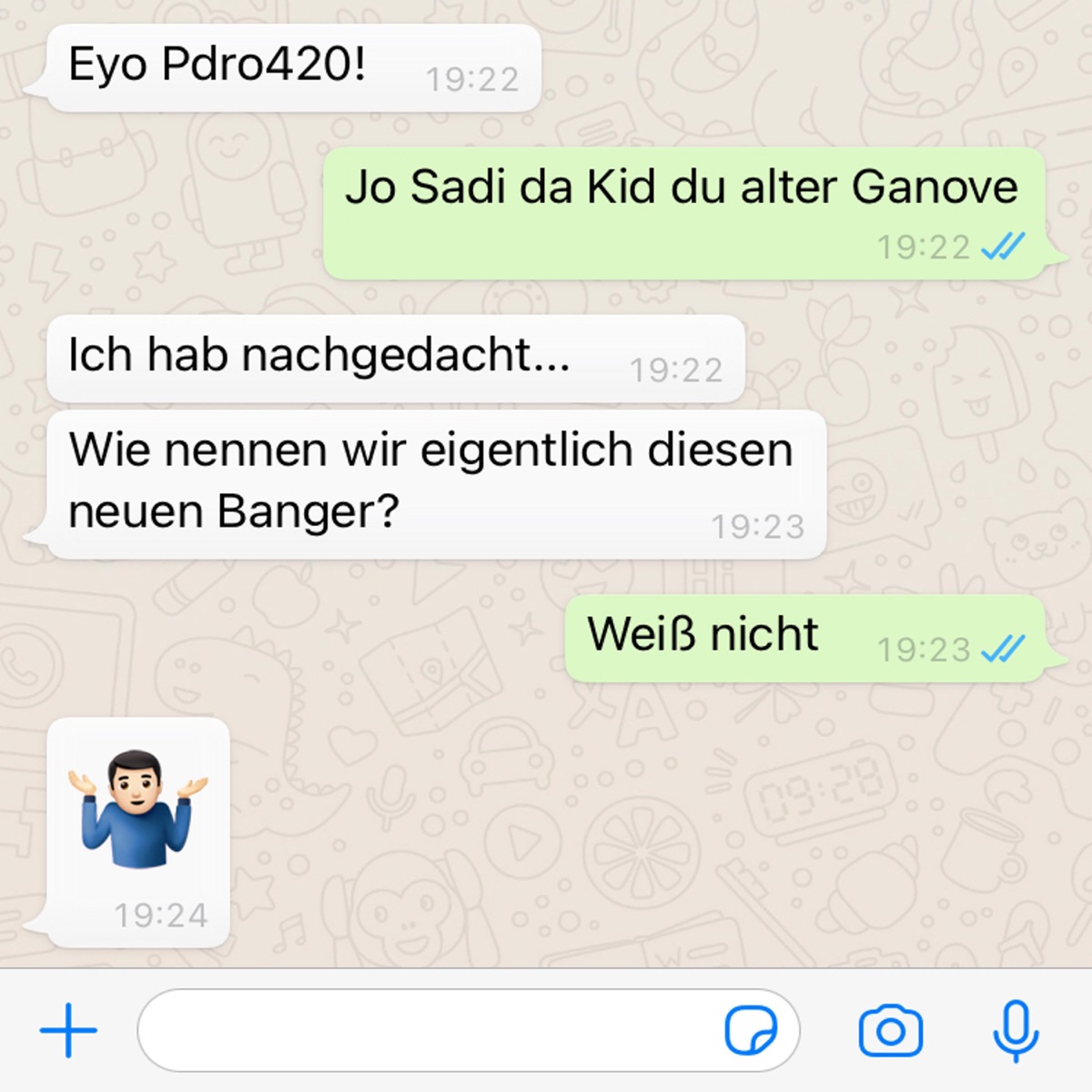 Weiß nicht - Single by Pdro420 & Sadi da Kid album cover