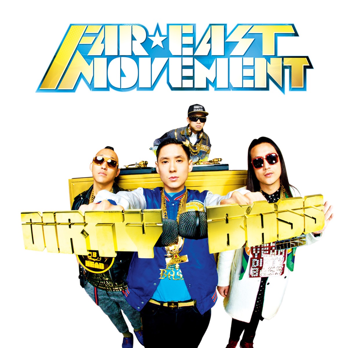 Dirty Bass (Deluxe Version) by Far East Movement album cover