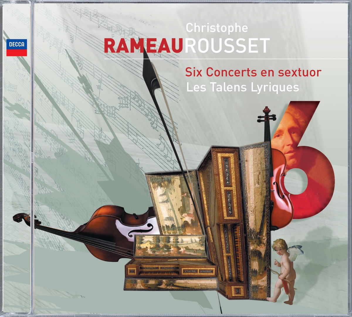 Rameau: Six concerts en sextuor by Les Talens Lyriques & Christophe Rousset album cover