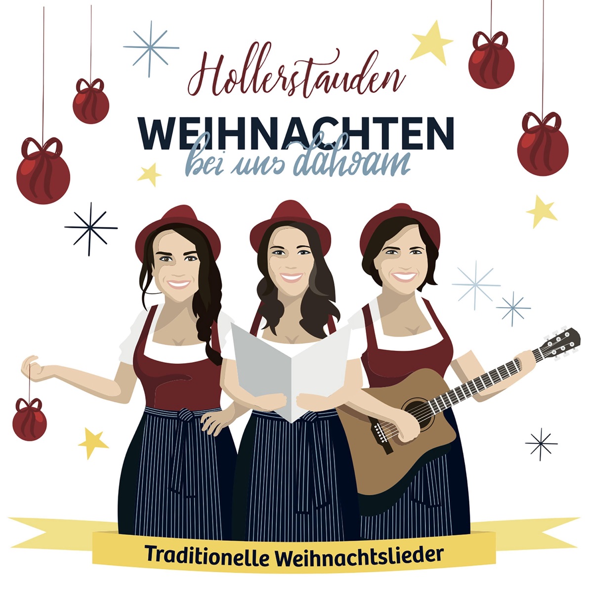 Weihnachten bei uns dahoam by Die Hollerstauden album cover