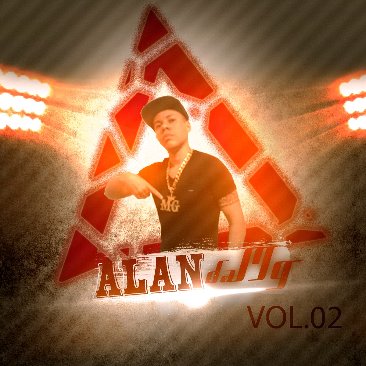 Alan da Mg Vol.2 - EP by Mc Alan Da Mg album cover