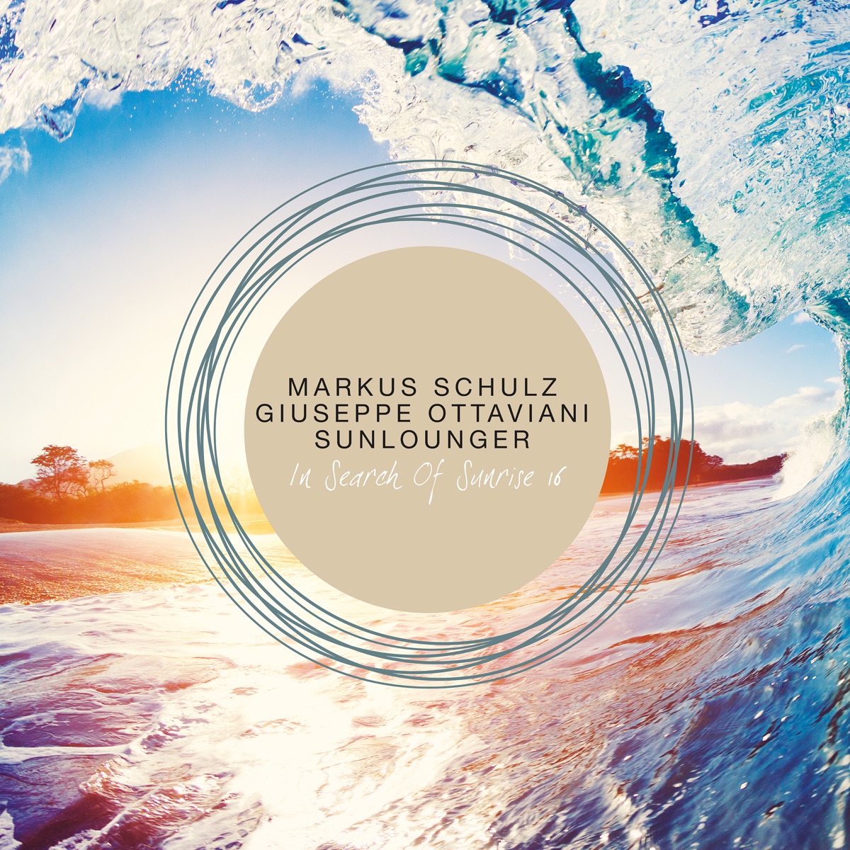 In Search of Sunrise 16 by Markus Schulz, Giuseppe Ottaviani & Sunlounger album cover