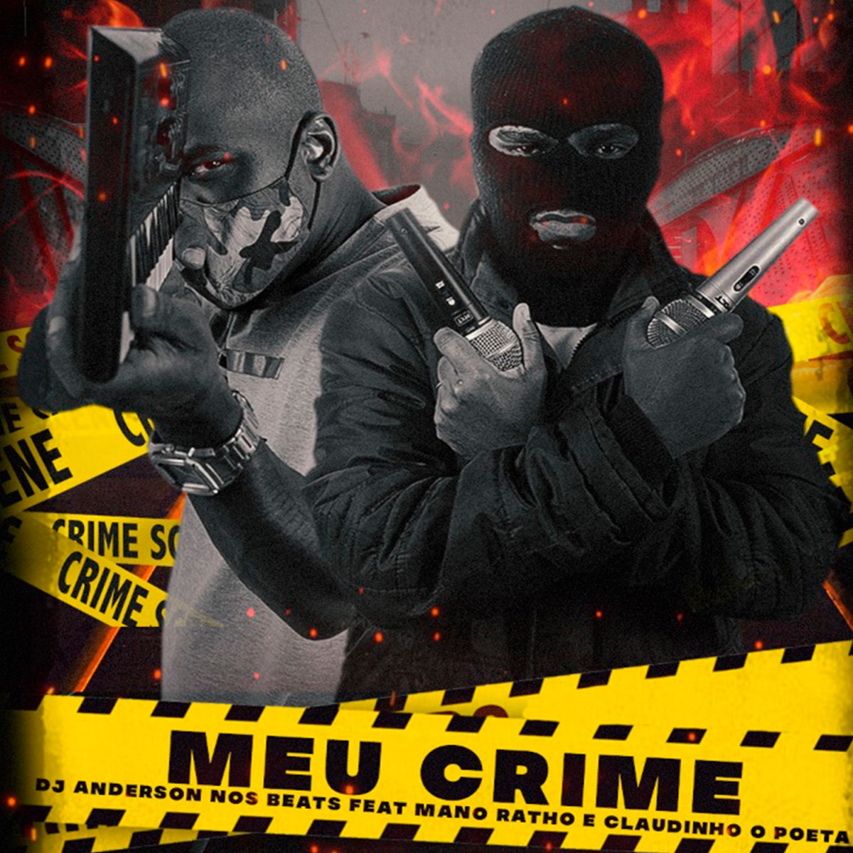 Meu Crime (feat. Claudinho O Poeta) - Single by Dj Anderson nos Beats, Kartada Final & Ratho KF album cover