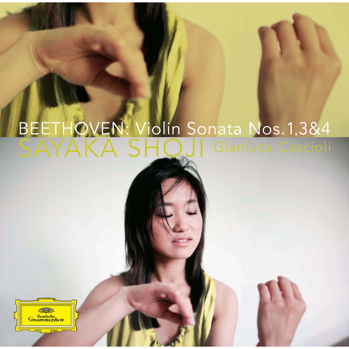 Beethoven: Violin Sonatas Nos. 1, 3 & 4 by Sayaka Shoji & Gianluca Cascioli album cover