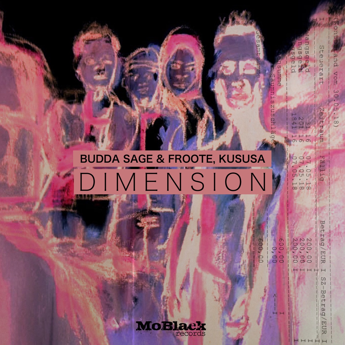 Dimension - Single by Budda Sage, Froote & Kususa album cover