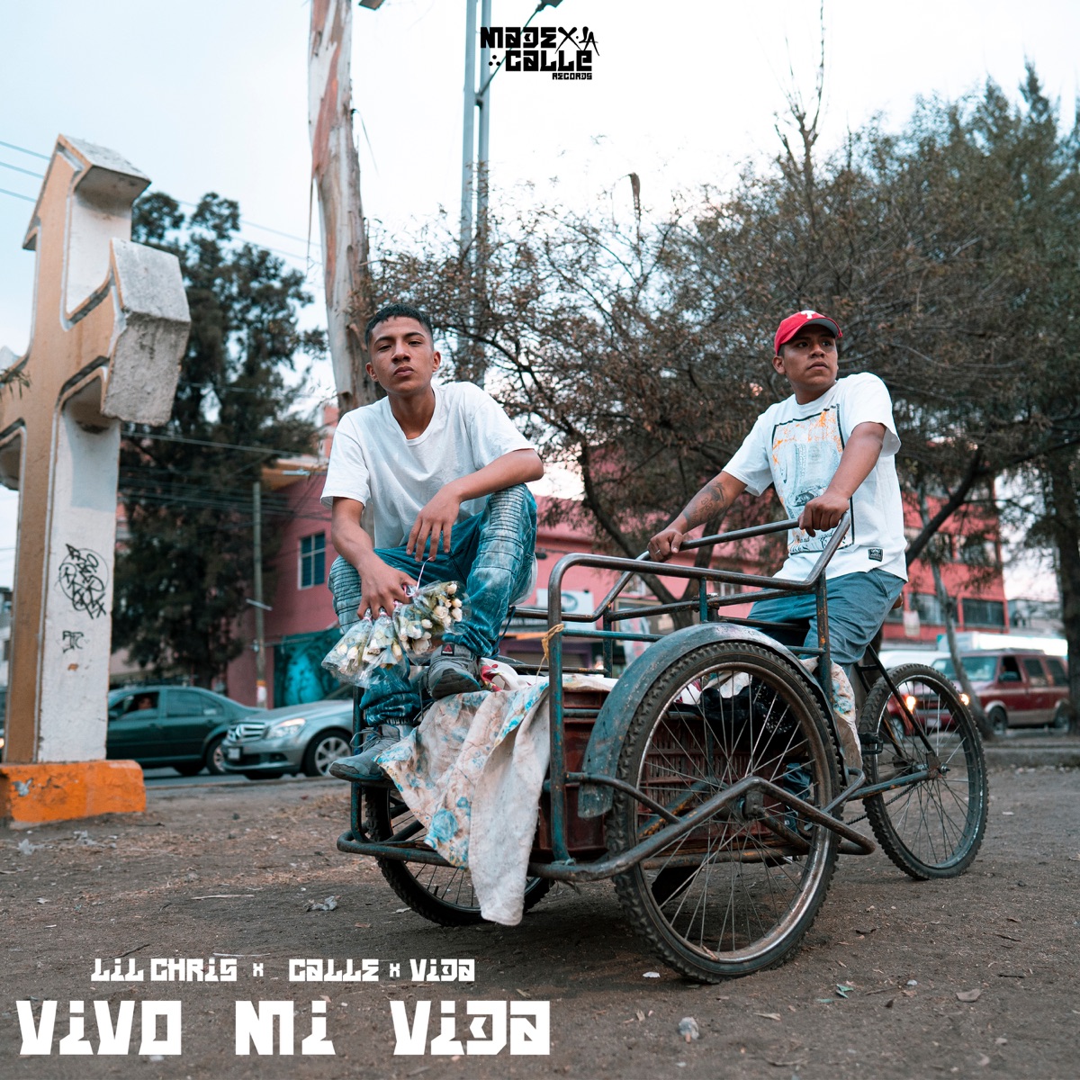 Vivo Mi Vida - Single by Lil Chris, Calle x Vida & Made X La Calle album cover
