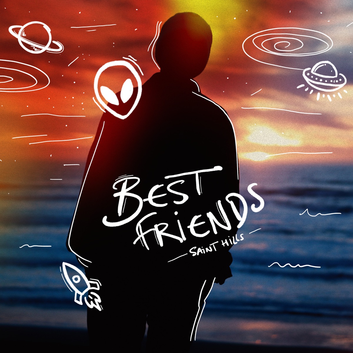 Best Friends - Single by Saint Hills album cover