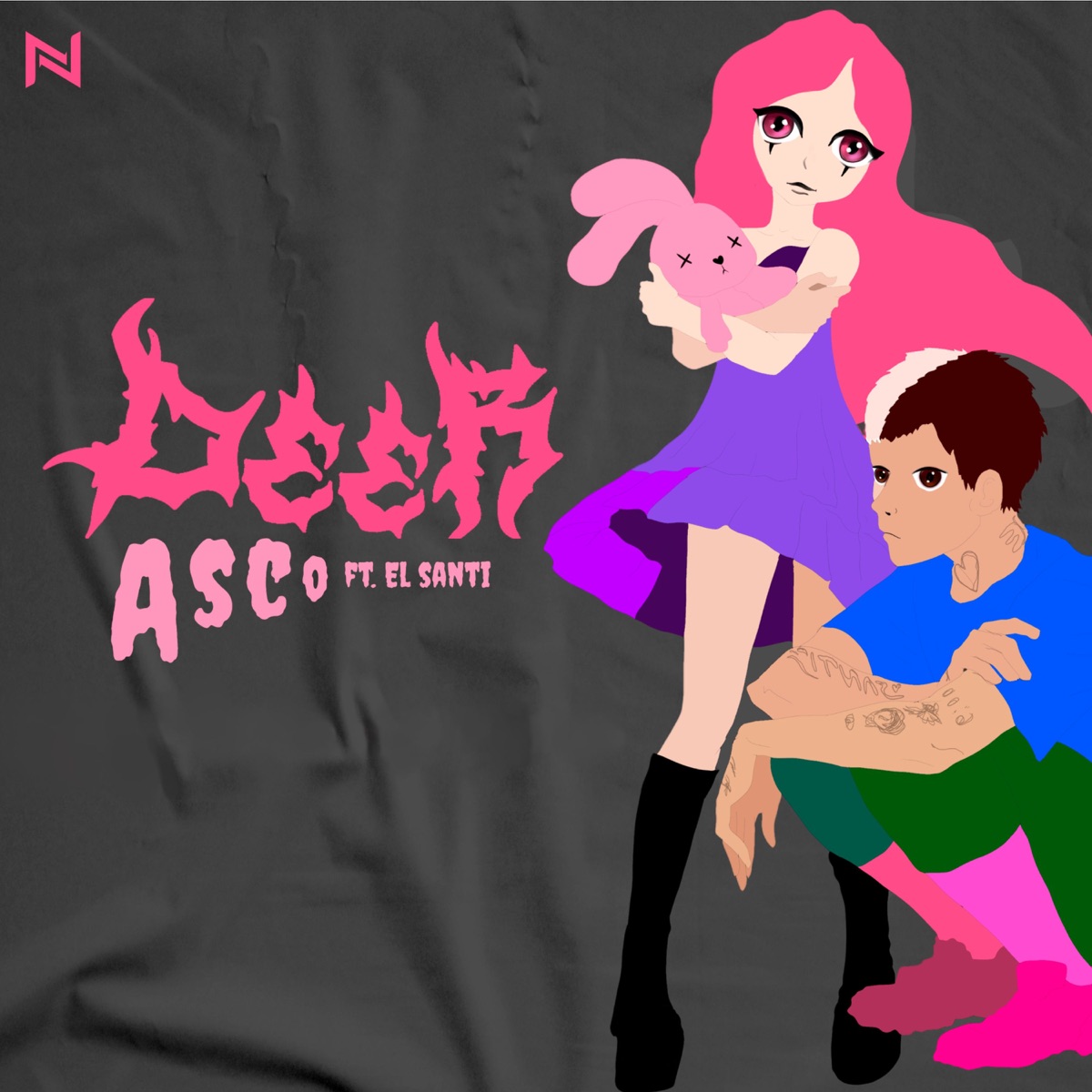 Asco (feat. El Santi) - Single by DEER album cover