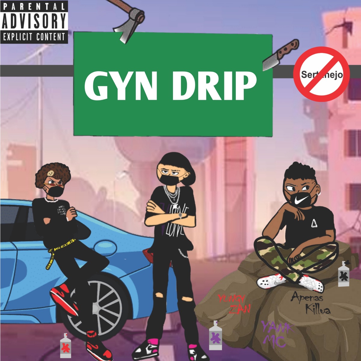 Gyn Drip - Single by YANK MC, Apenas Killua & Yungy Zan album cover