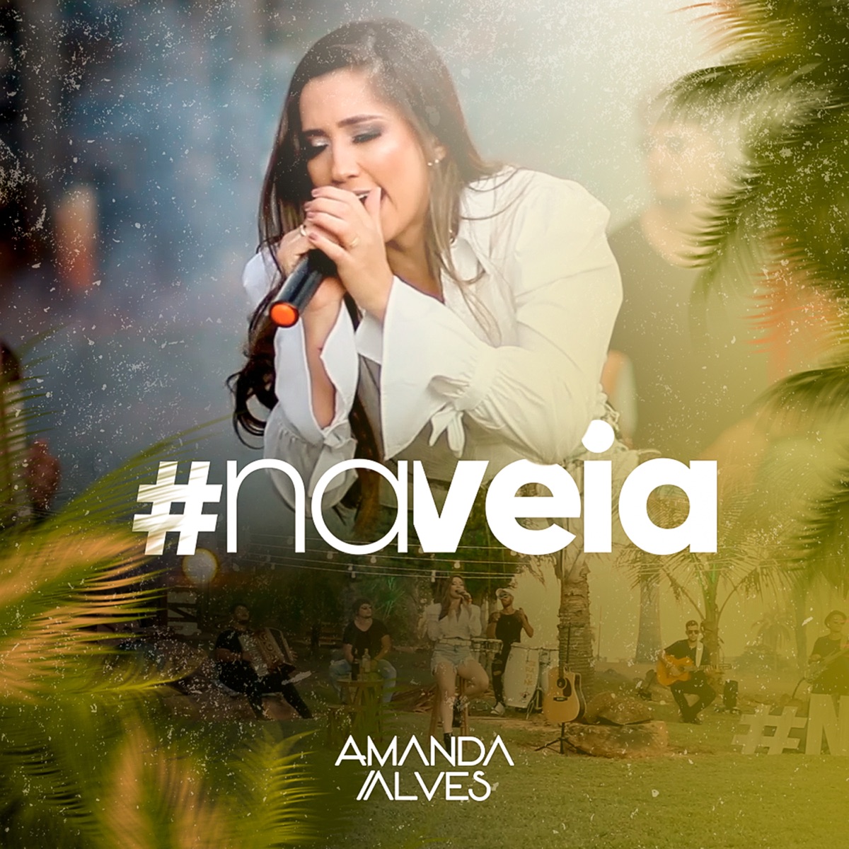 Na Veia - EP by Amanda Alves album cover