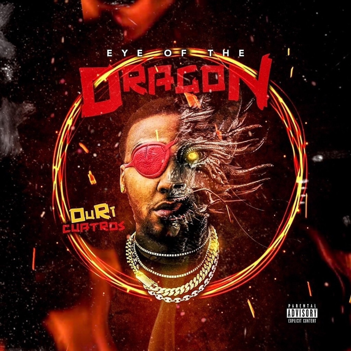 Eye of the Dragon by Ou'ri Cuatro's album cover