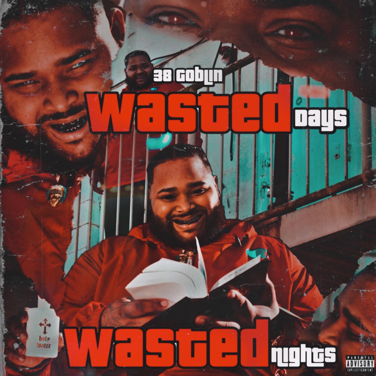 Wasted Days Wasted Nights by 38 Goblin album cover