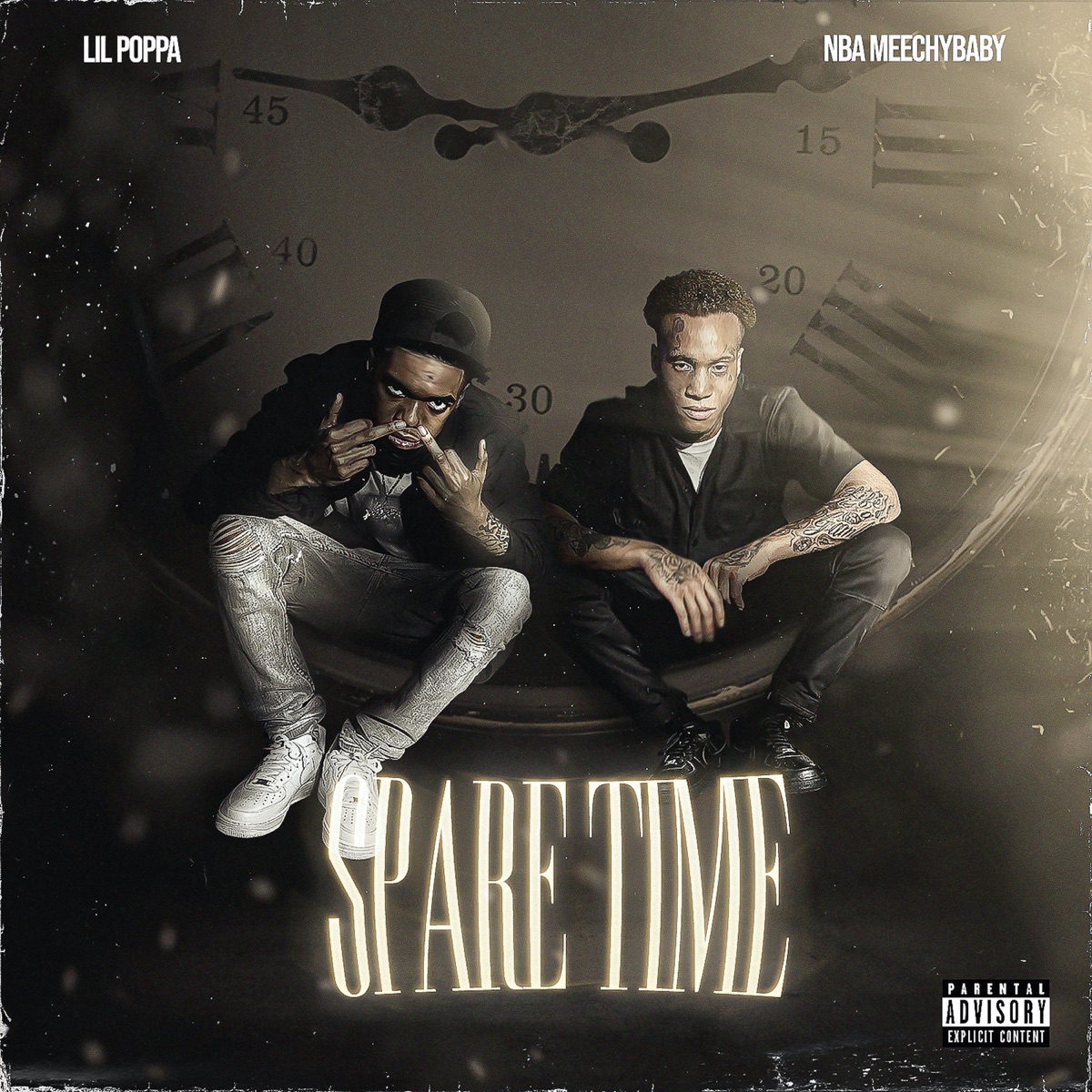 Spare Time - Single by NBA Meechy Baby & Lil Popp album cover