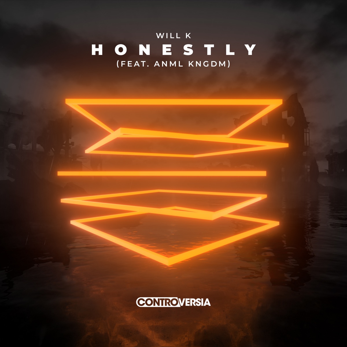 Honestly (feat. ANML KNGDM) - Single by Will K album cover