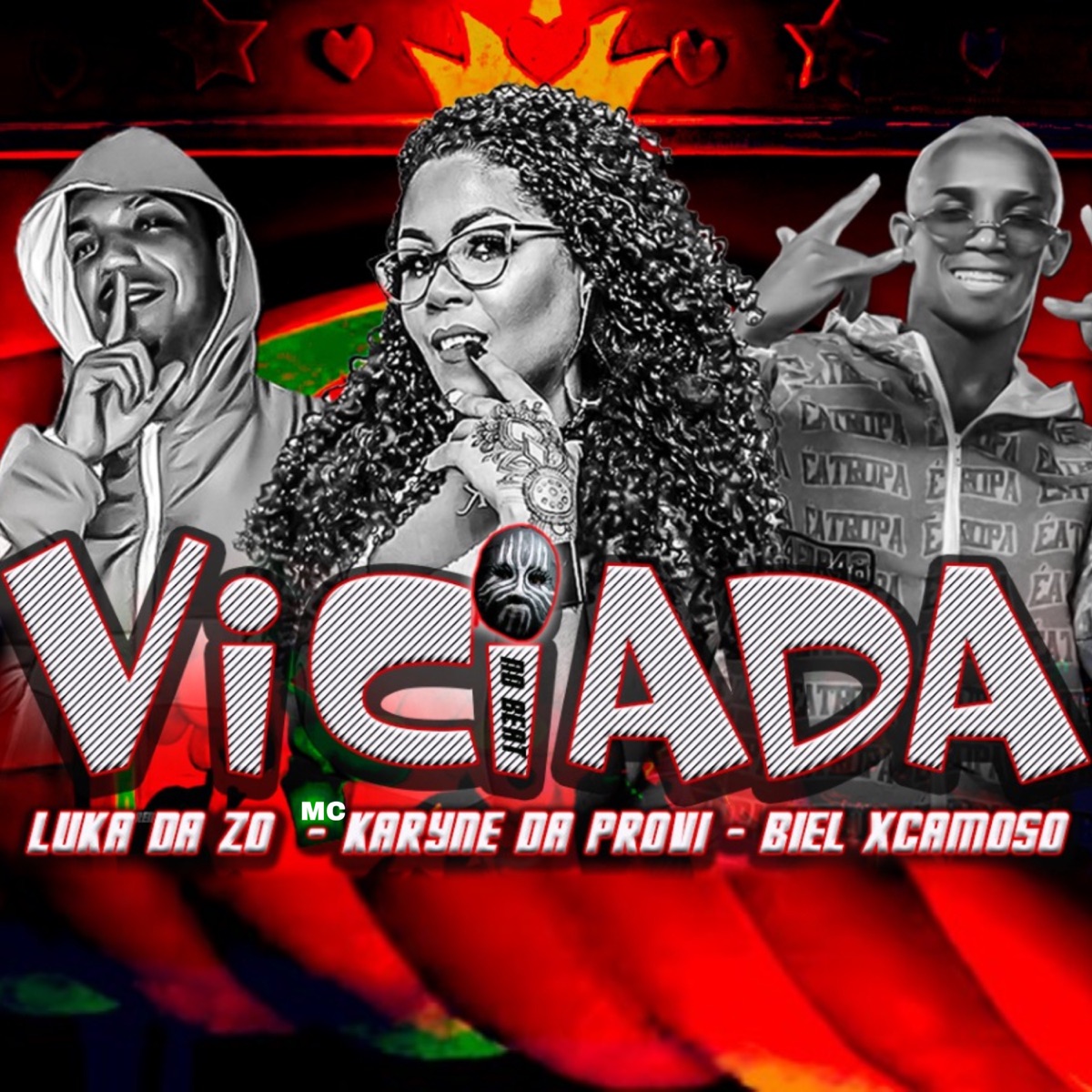 Viciada - Single by Luka da Z.O, Biel Xcamoso & Mc Karyne Da Provi album cover