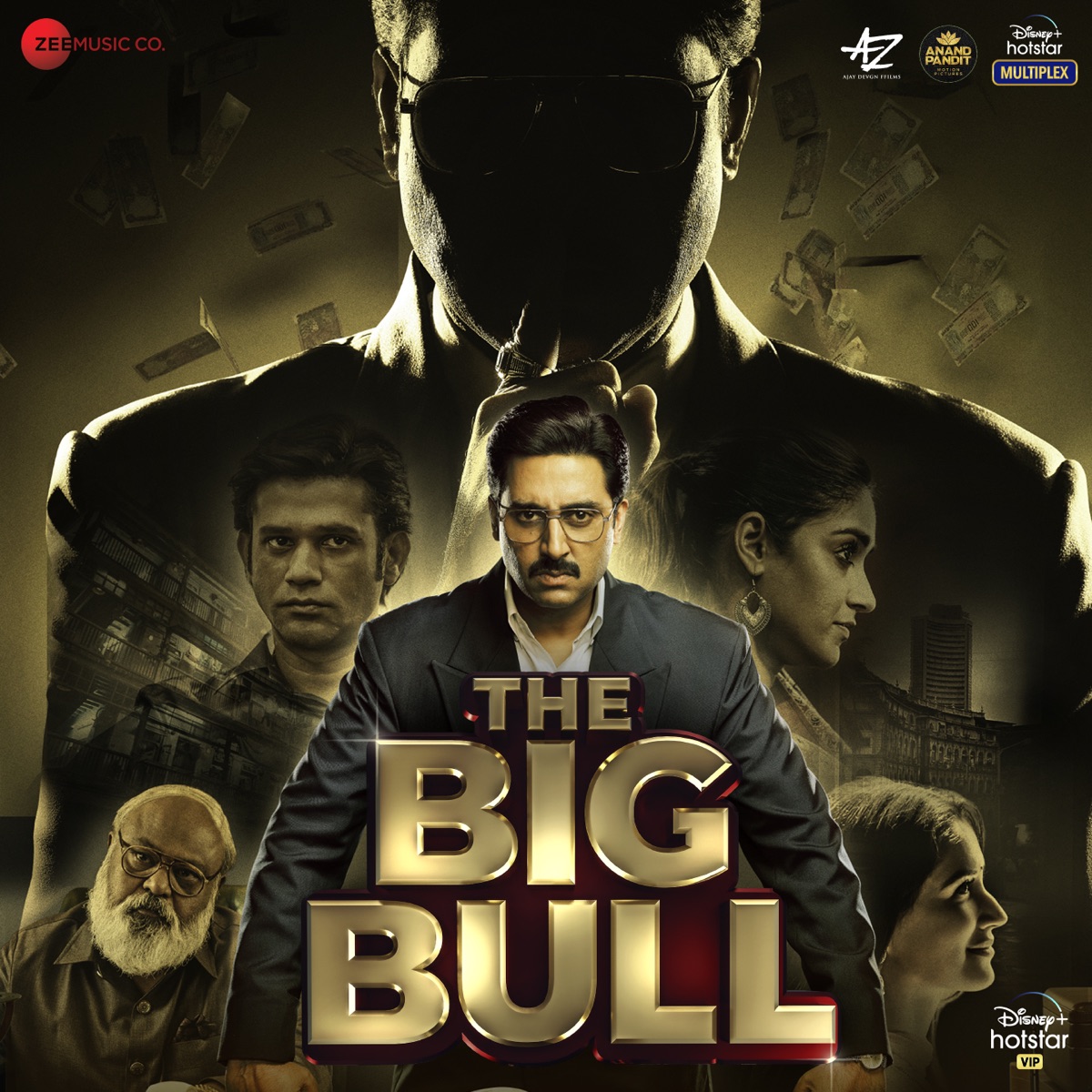 The Big Bull (Original Motion Picture Soundtrack) by Gourov Dasgupta, Wily Frenzy & Mehul Vyas album cover
