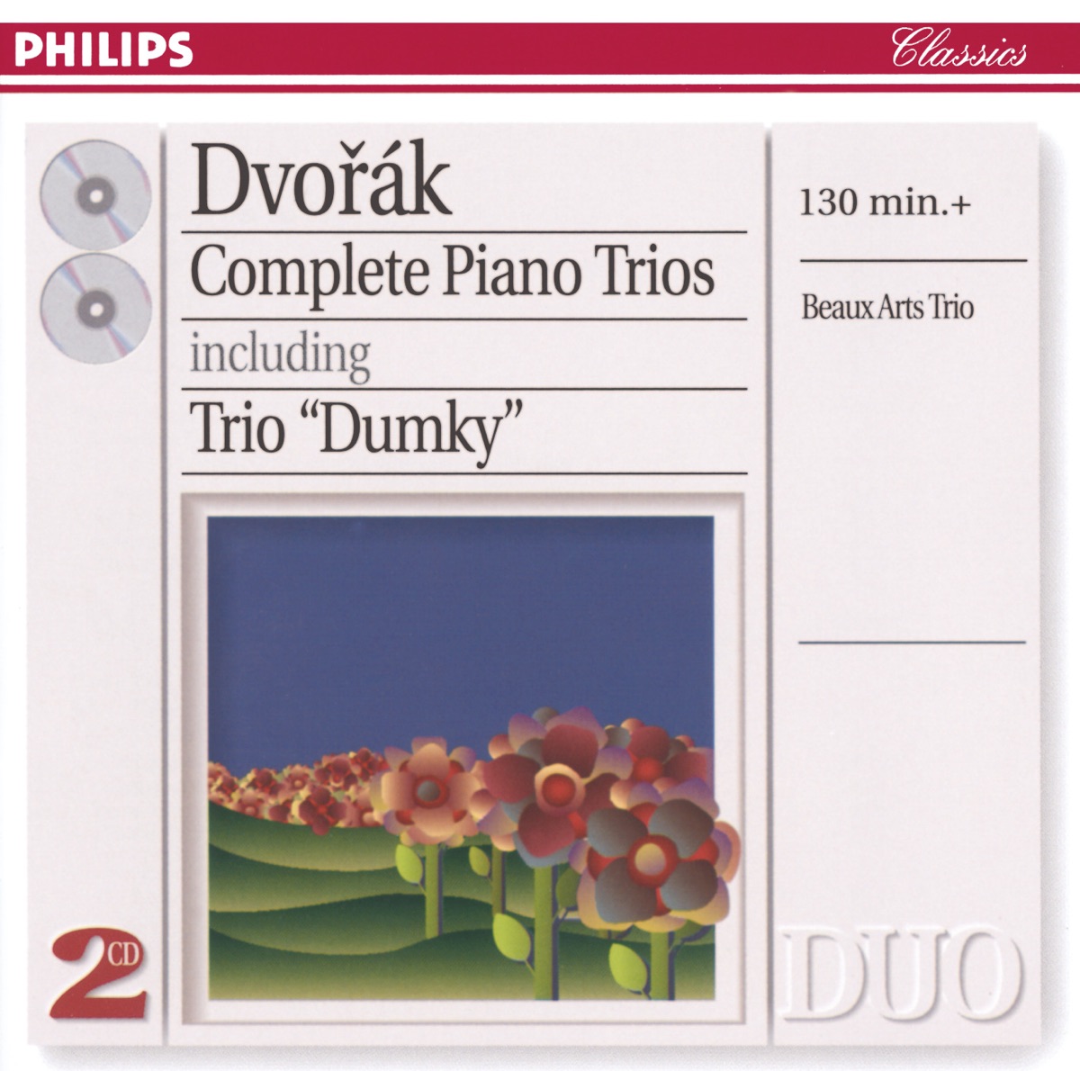 Dvorak: Complete Piano Trios by Beaux Arts Trio album cover