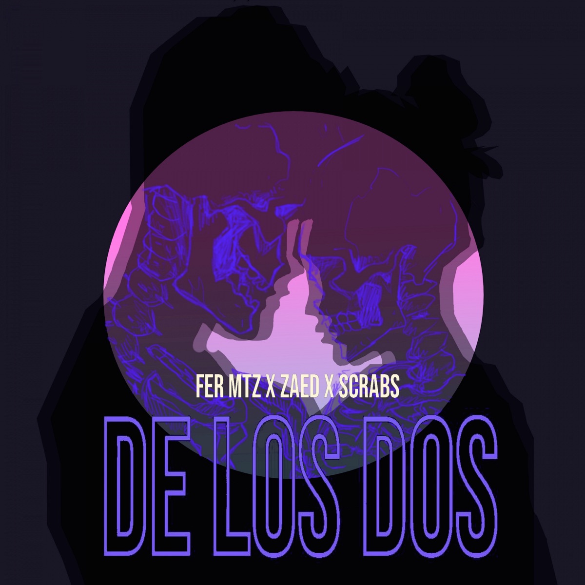 De los Dos - Single by Fer Mtz, Zaed & Scrabs album cover