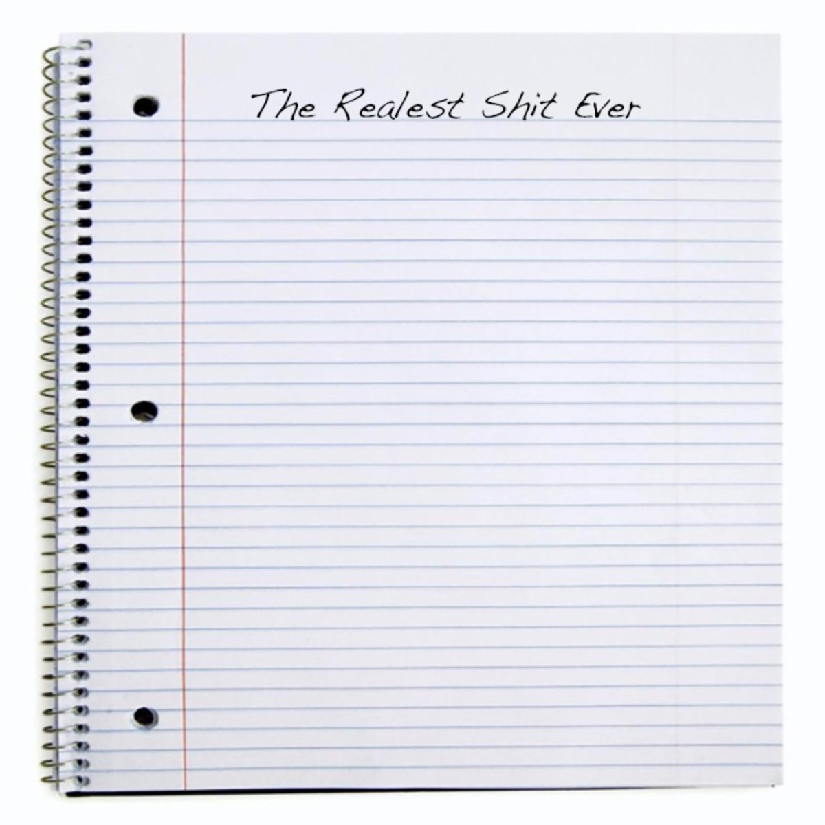 The Realist Shit I Ever Wrote - Single by 3boyDaDboy album cover