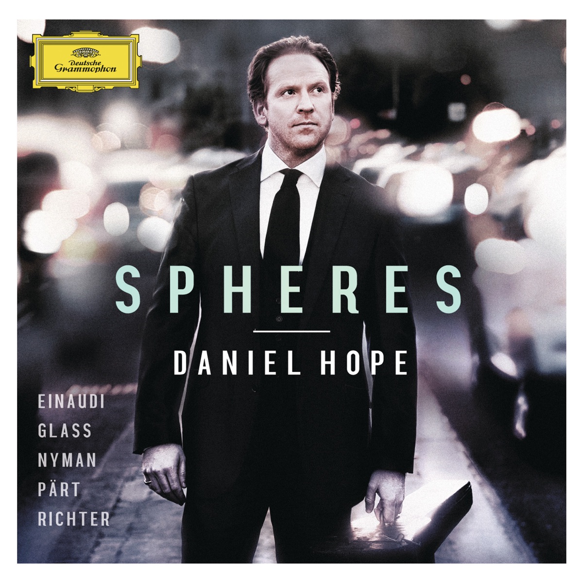 Spheres - Einaudi, Glass, Nyman, Pärt, Richter by Daniel Hope album cover