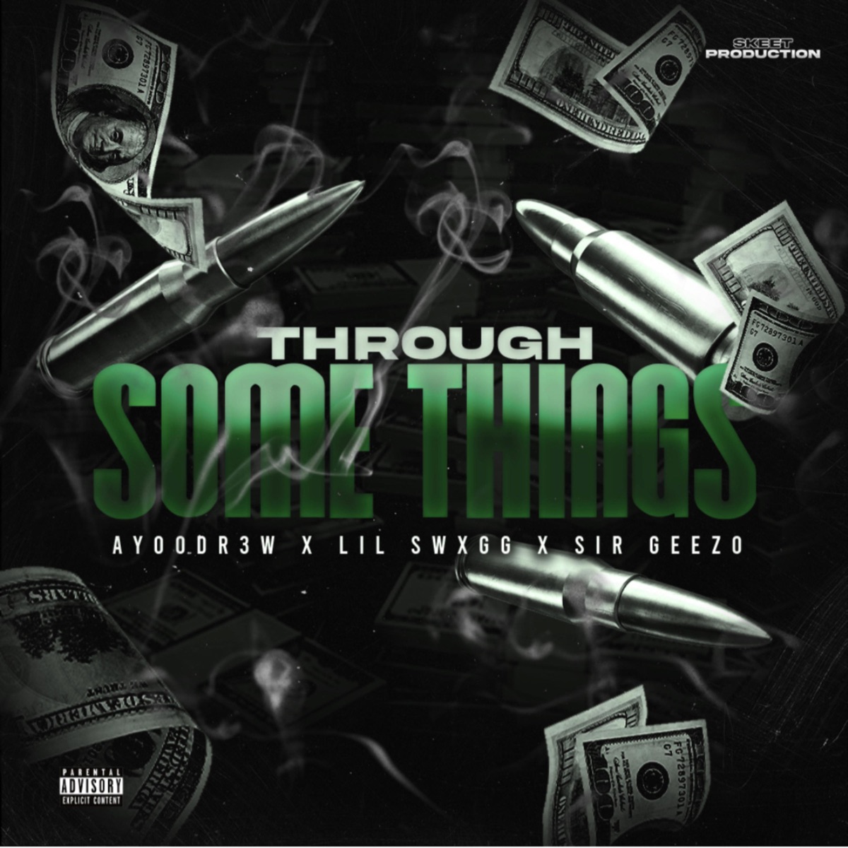 Through Some Things (feat. Lil Swxggy & Sirgeez0) - Single by Ayoodr3w album cover