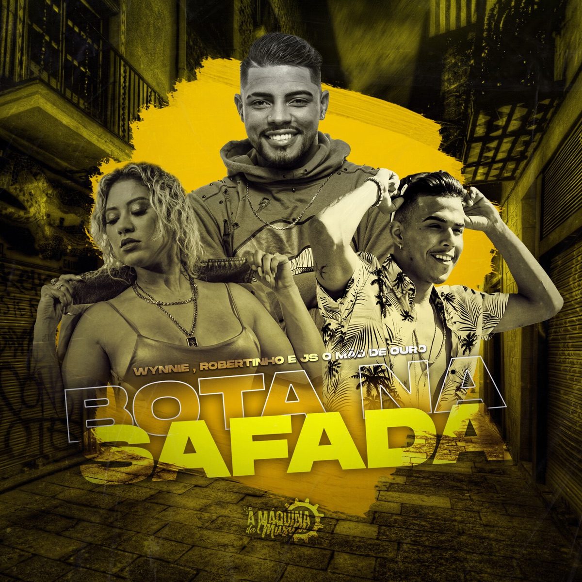 Bota na safada - Single by Wynnie, Robertinho & JS o Mão de Ouro album cover