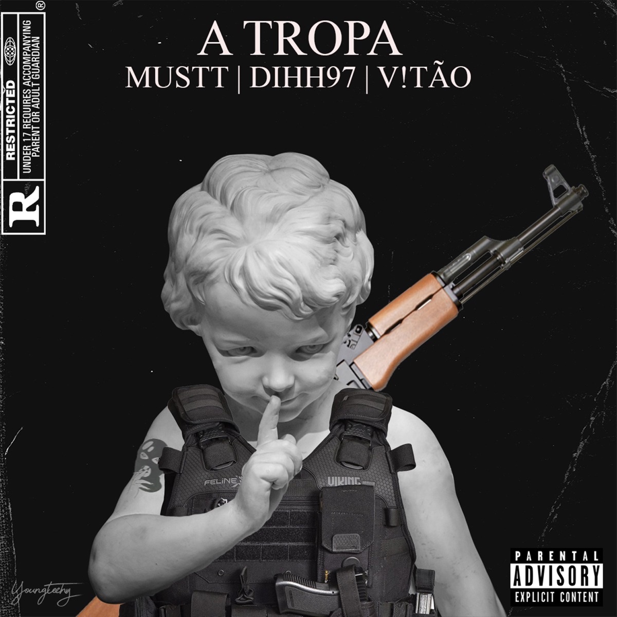 A Tropa (feat. D'Monte Mc's & Must Mc) - Single by Dihh97 album cover
