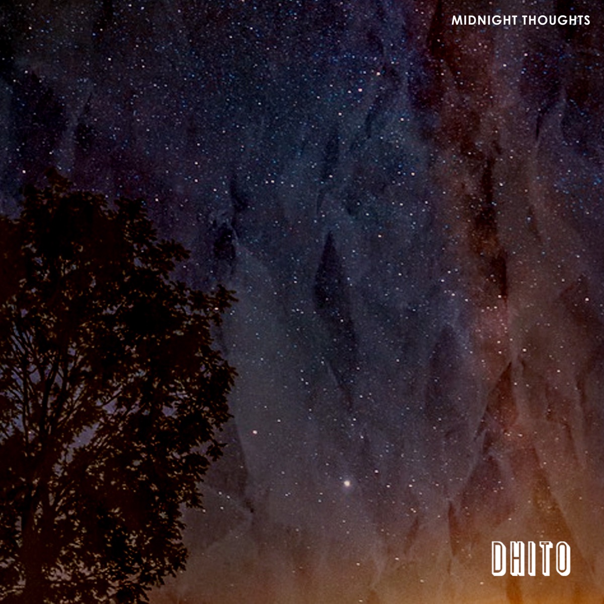 Midnight Thoughts (Instrumental Version) - Single by dhito. album cover