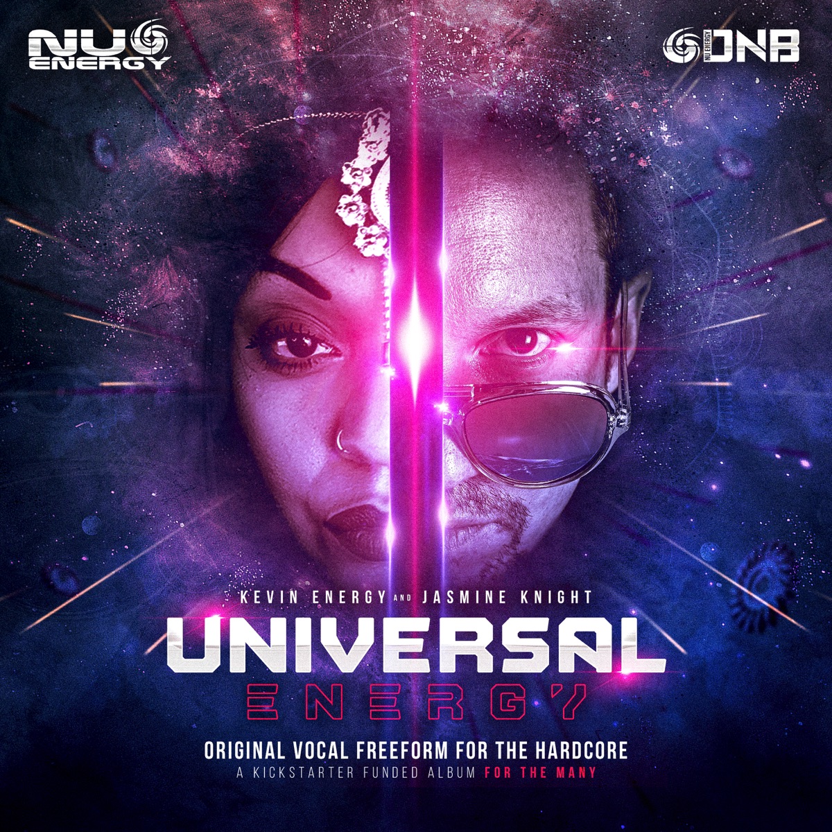 Universal Energy - Freeform Singles by Kevin Energy & Jasmine Knight album cover