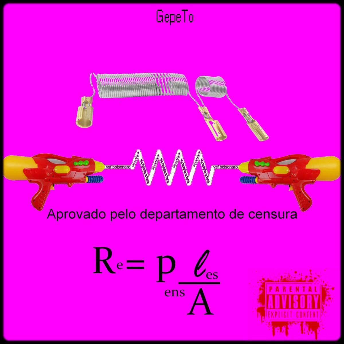 Reles Pensa - Single by Gepeto album cover