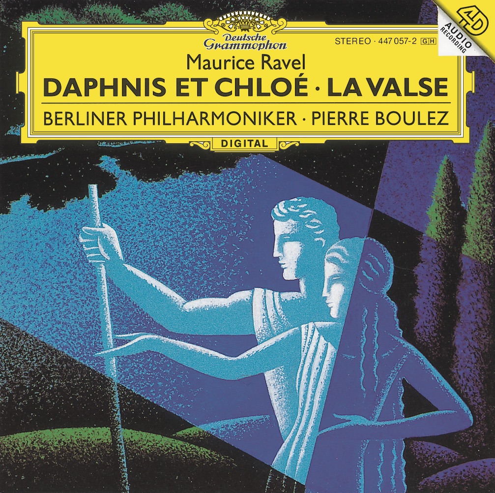 Ravel: Daphnis et Chloé by Berlin Philharmonic & Pierre Boulez album cover