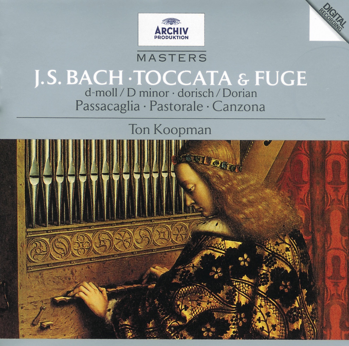 Bach: Toccata & Fugue in D Minor by Ton Koopman album cover