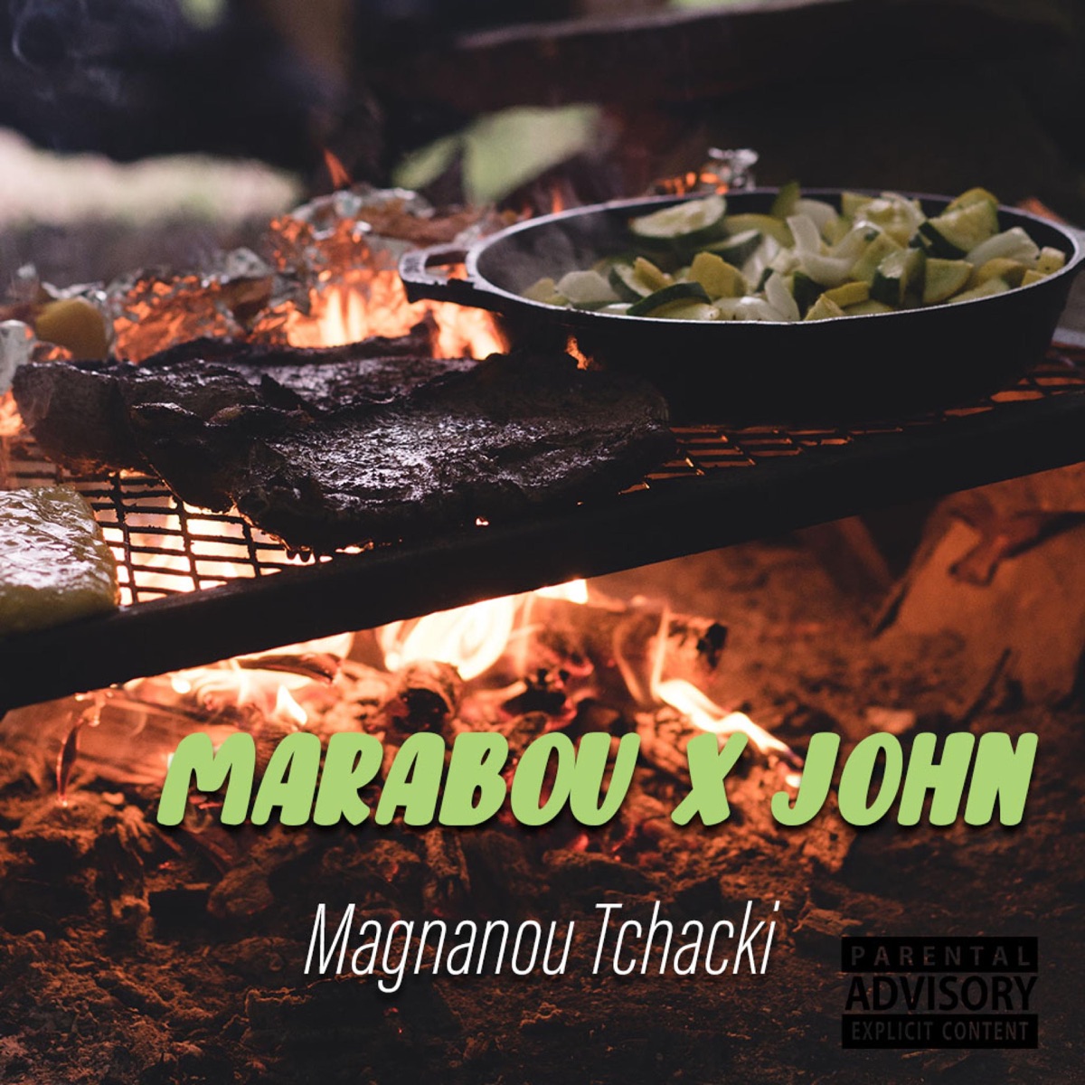 Magnanou Tchaki (feat. John) - Single by Marabou album cover
