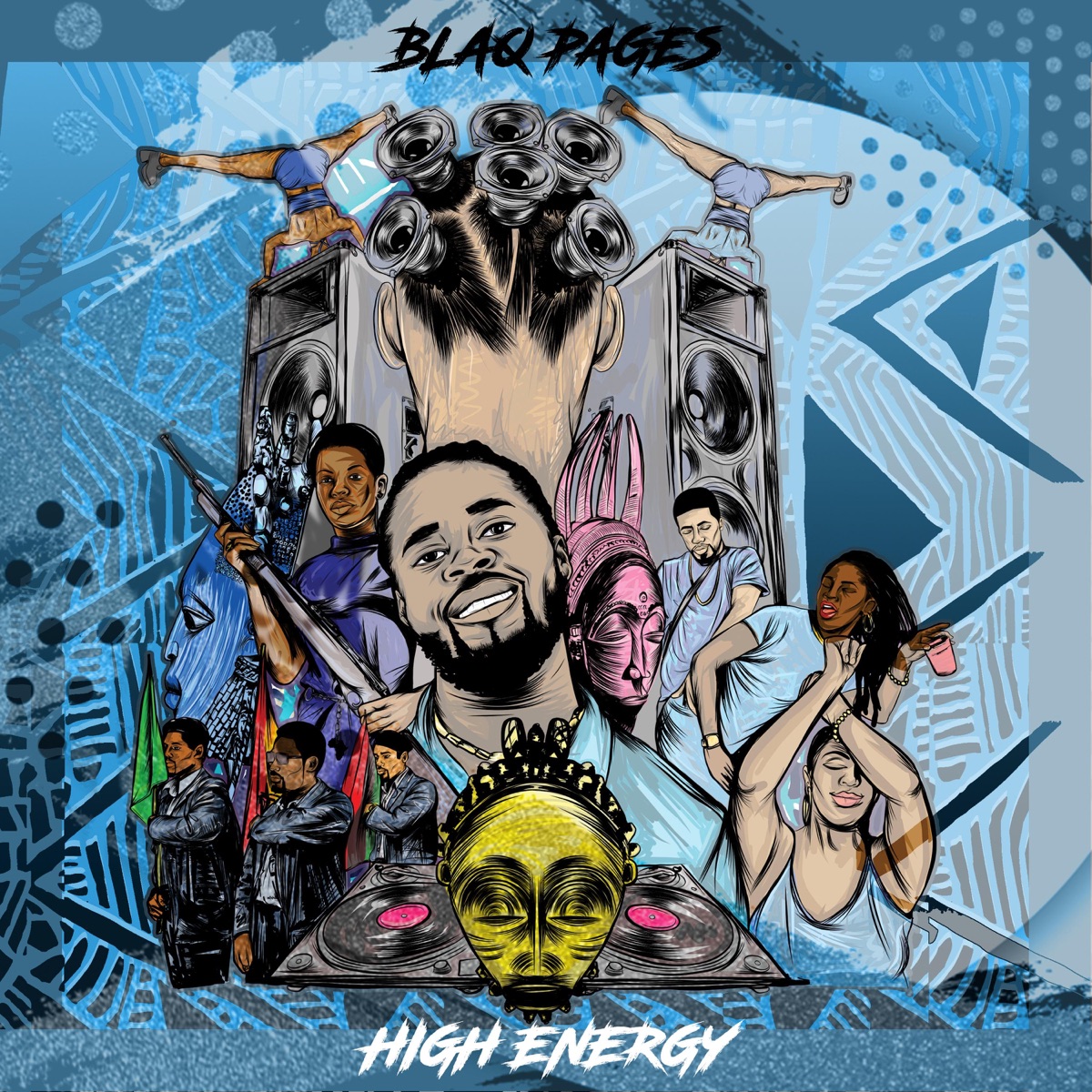 High Energy - EP by Blaq Pages album cover