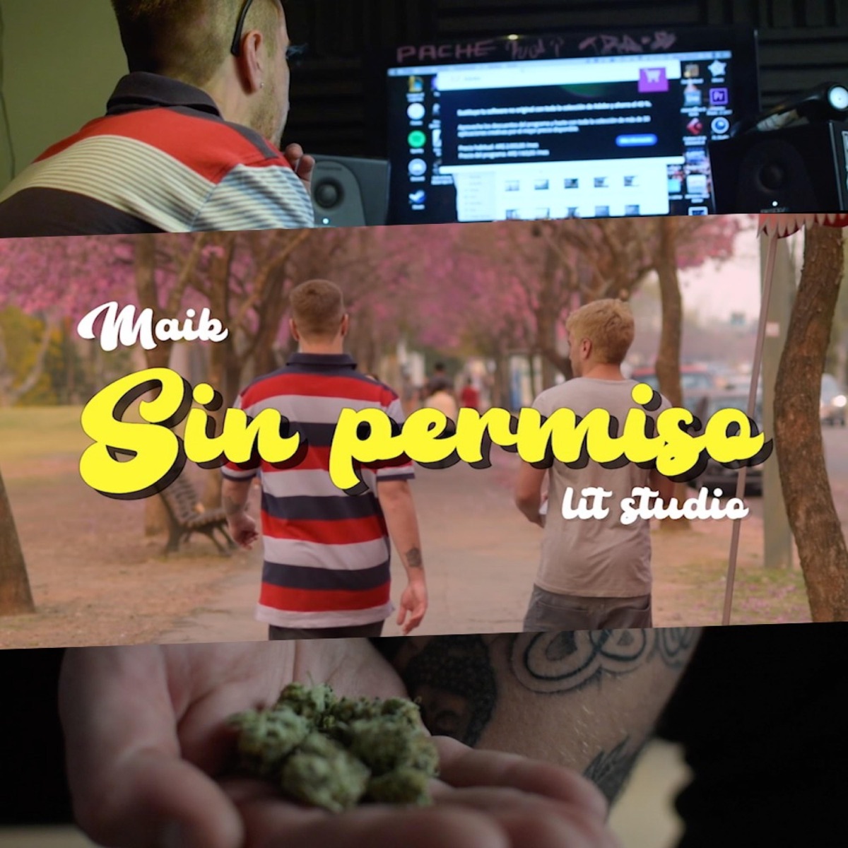 Sin Permiso - Single by Maik album cover